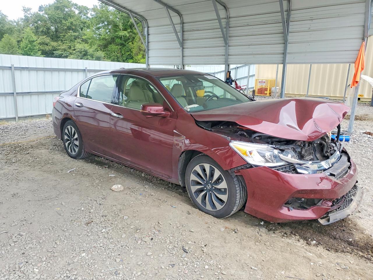 2017 Honda Accord Hybrid Exl - Фото 4