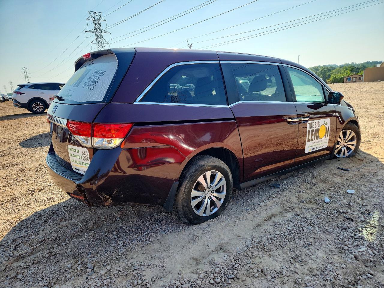 2016 Honda Odyssey Exl - Image 3