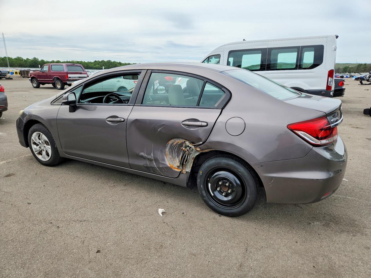2013 Honda Civic Lx - Фото 2