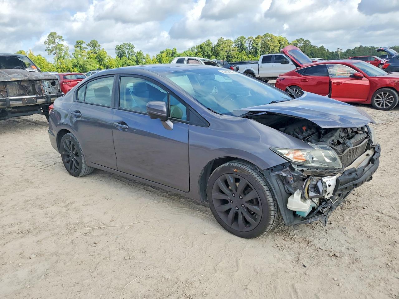 2015 Honda Civic Exl - Фото 4