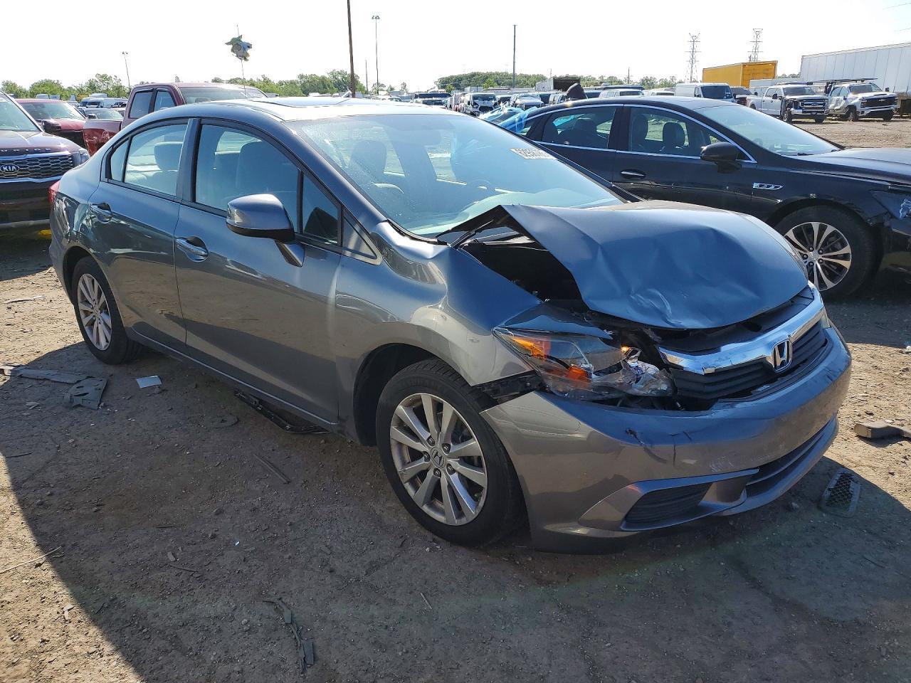 2012 Honda Civic Ex - Фото 4