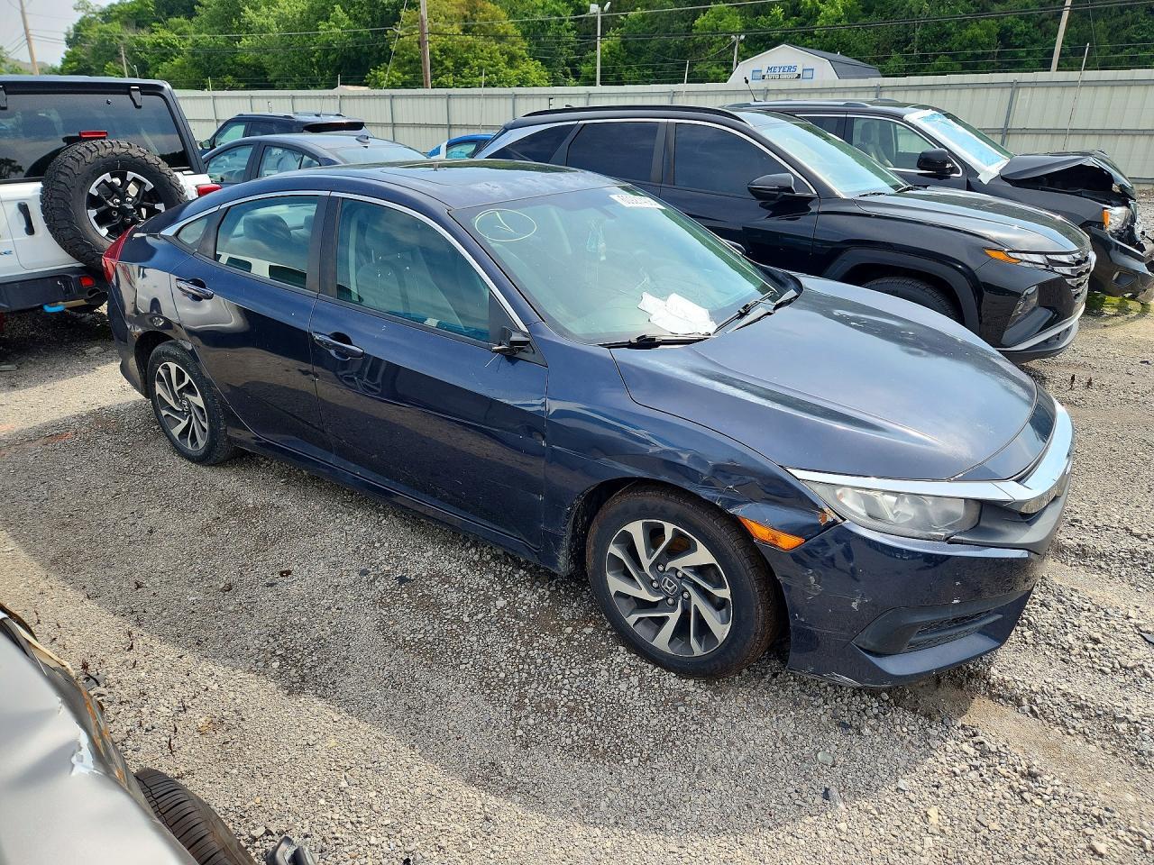 2017 Honda Civic Ex - Фото 4