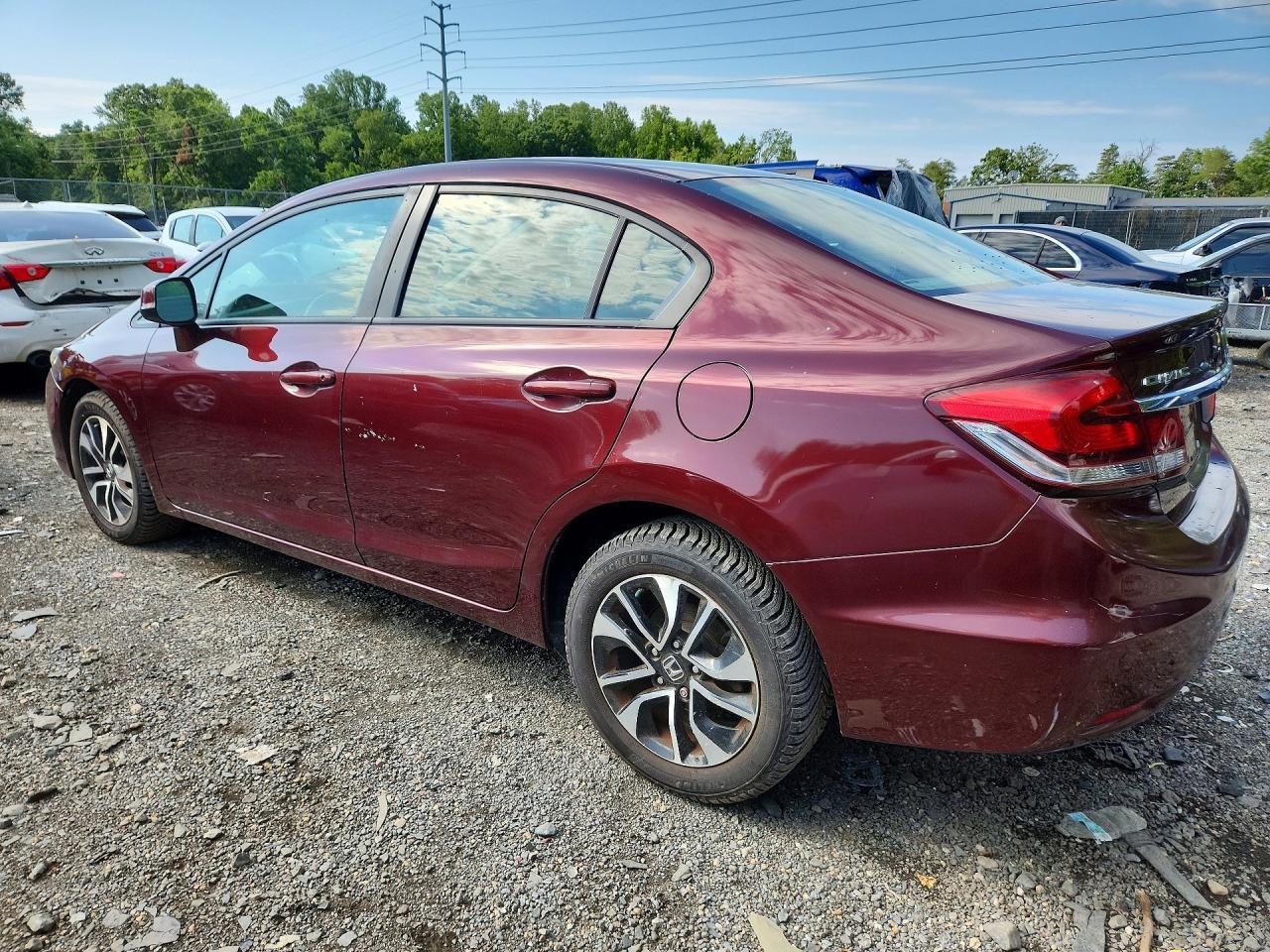 2013 Honda Civic Ex - Фото 2
