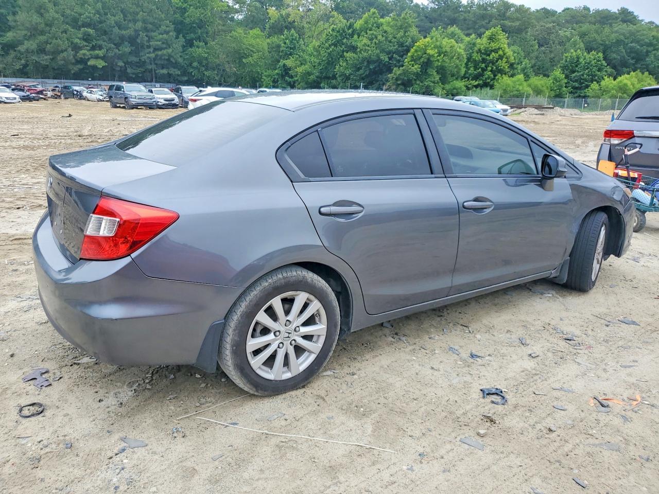 2012 Honda Civic Ex - Фото 3