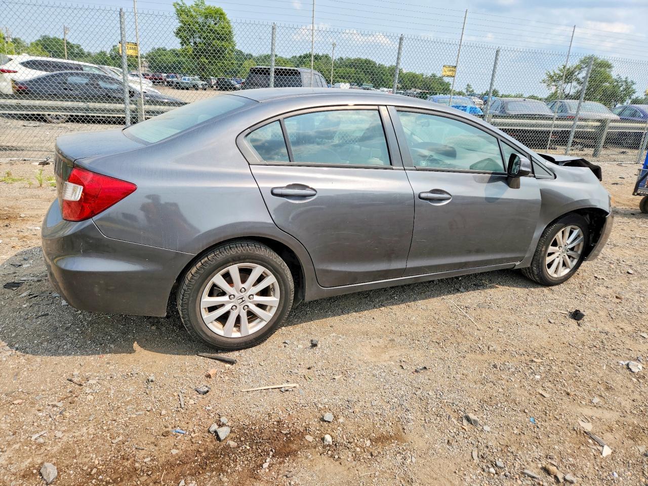 2012 Honda Civic Ex - Фото 3