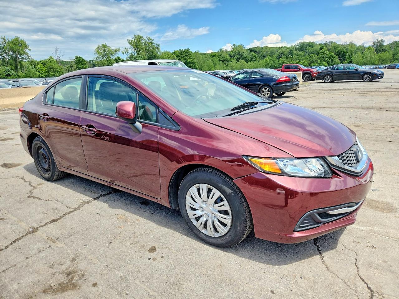 2013 Honda Civic Lx - Фото 4