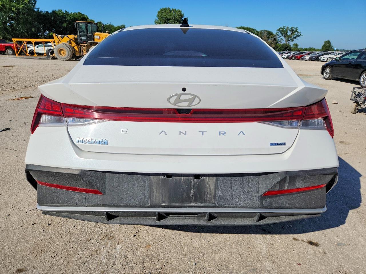 2025 Hyundai Elantra Hybrid Blue - Image 6
