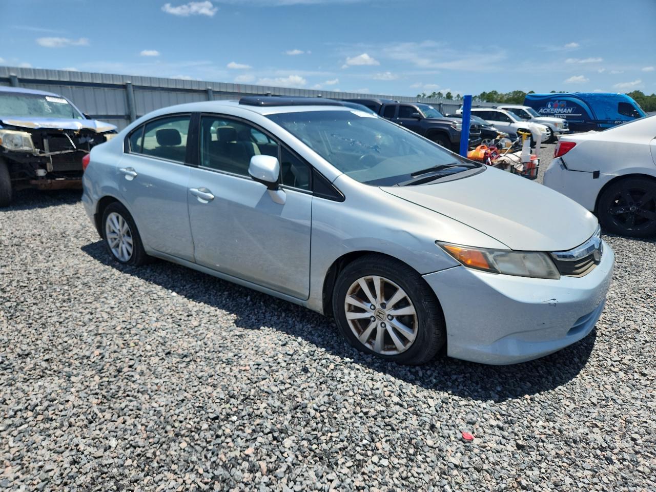 2012 Honda Civic Ex - Image 4