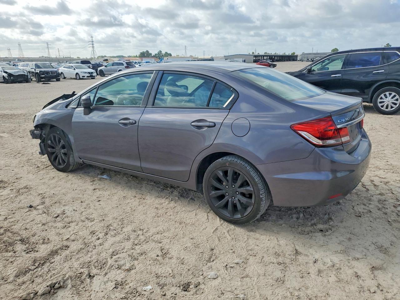 2015 Honda Civic Exl - Фото 2