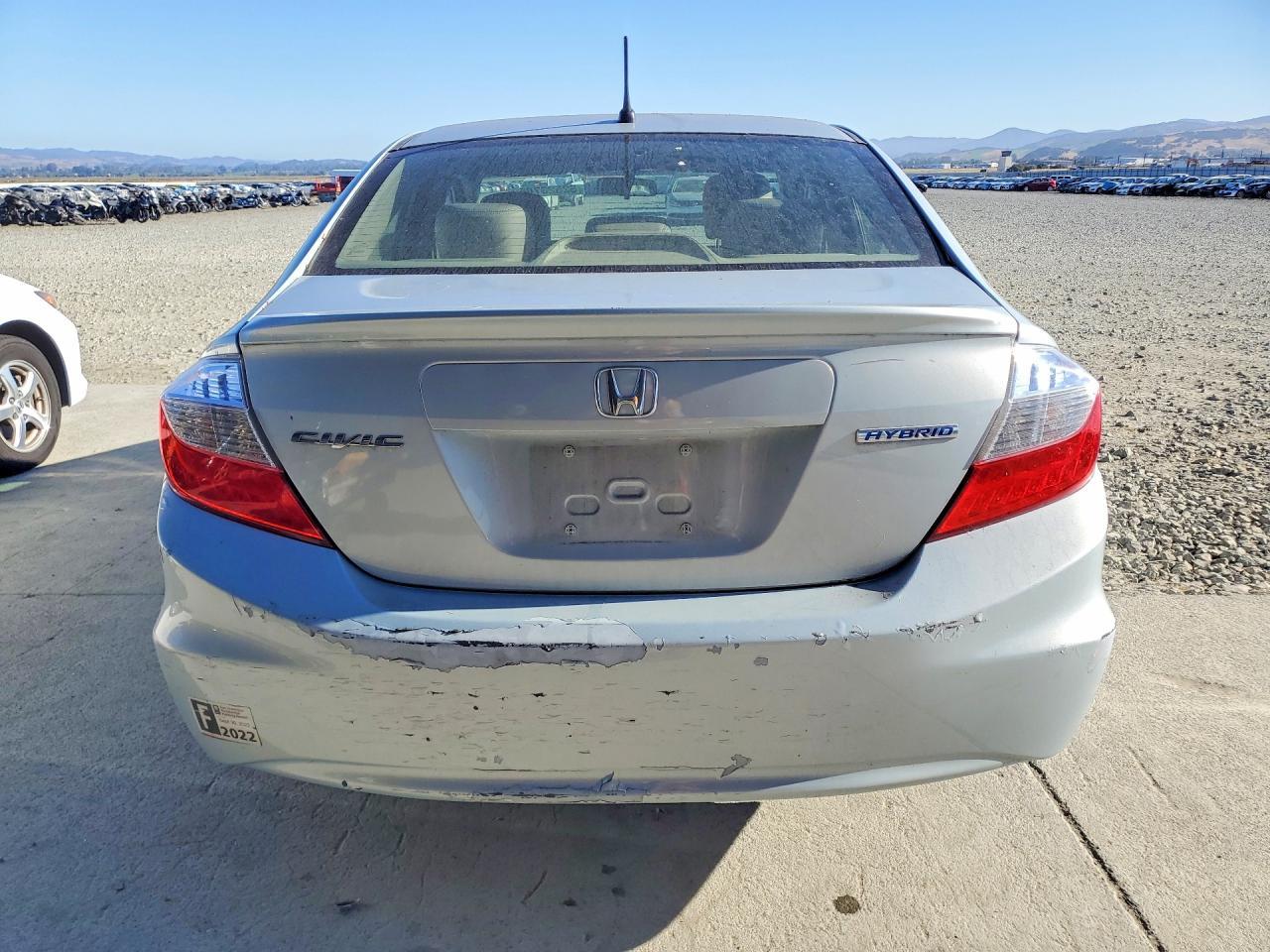 2012 Honda Civic Hybrid L - Фото 6