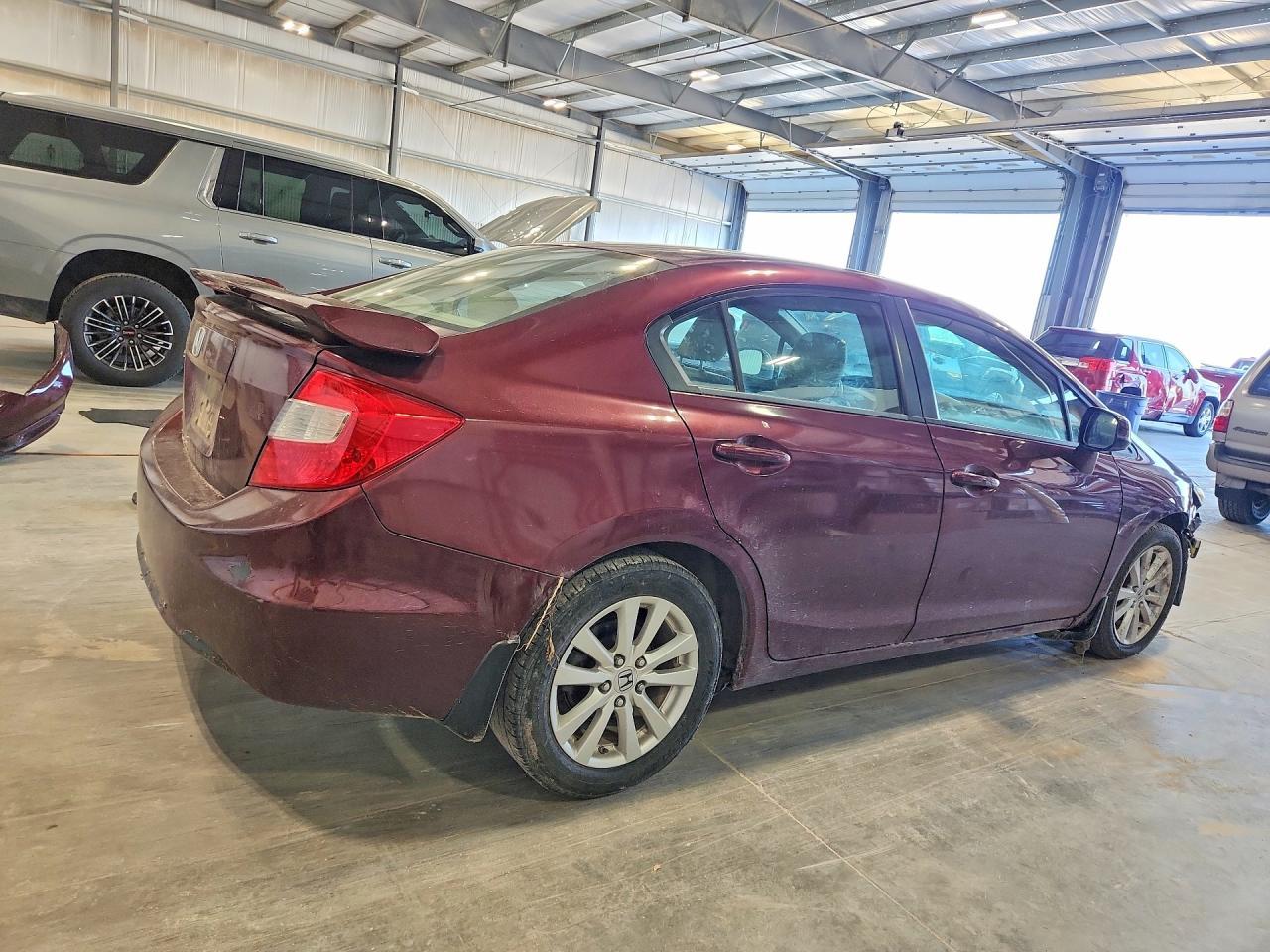 2012 Honda Civic Exl - Фото 3