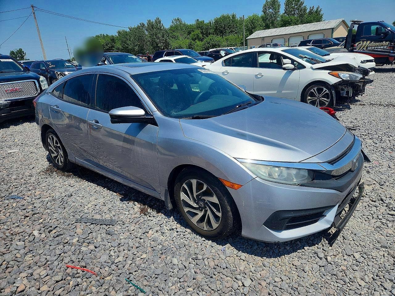 2017 Honda Civic Ex - Фото 4