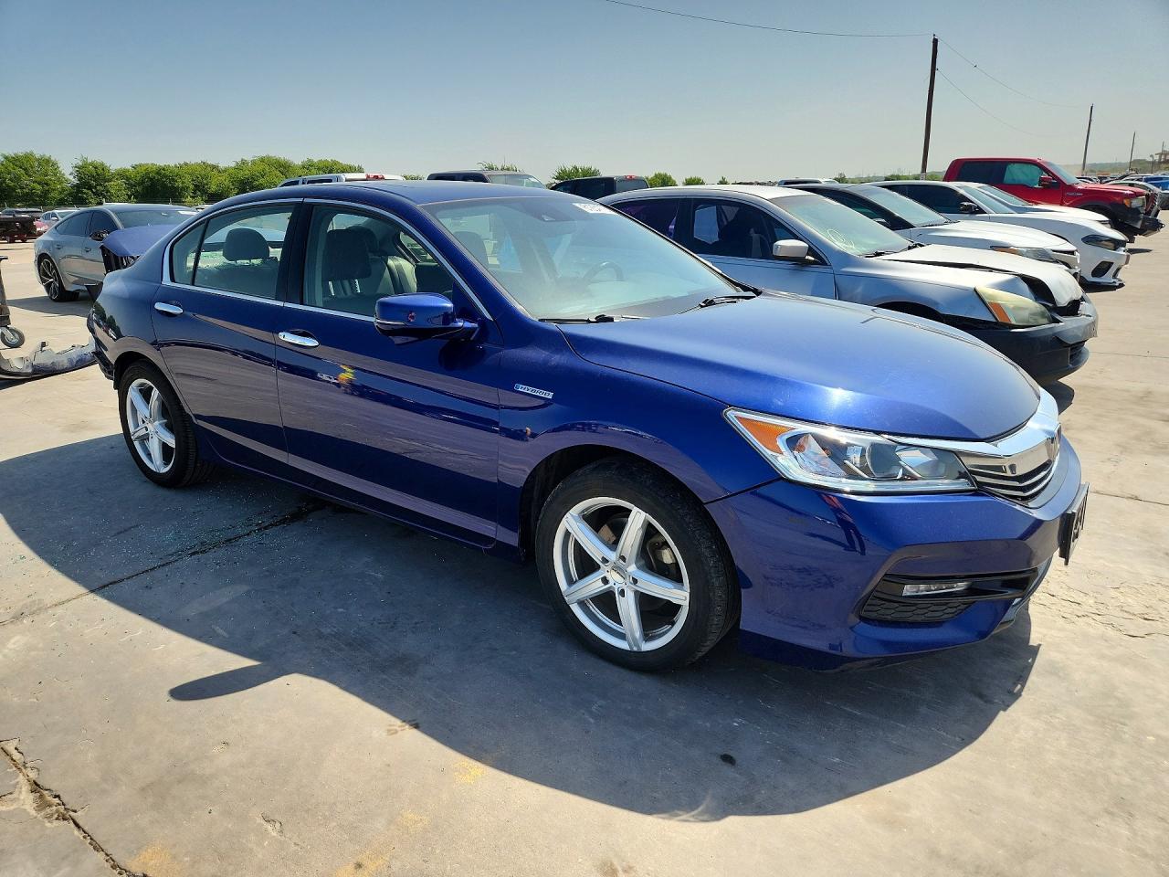 2017 Honda Accord Hybrid Exl - Фото 4