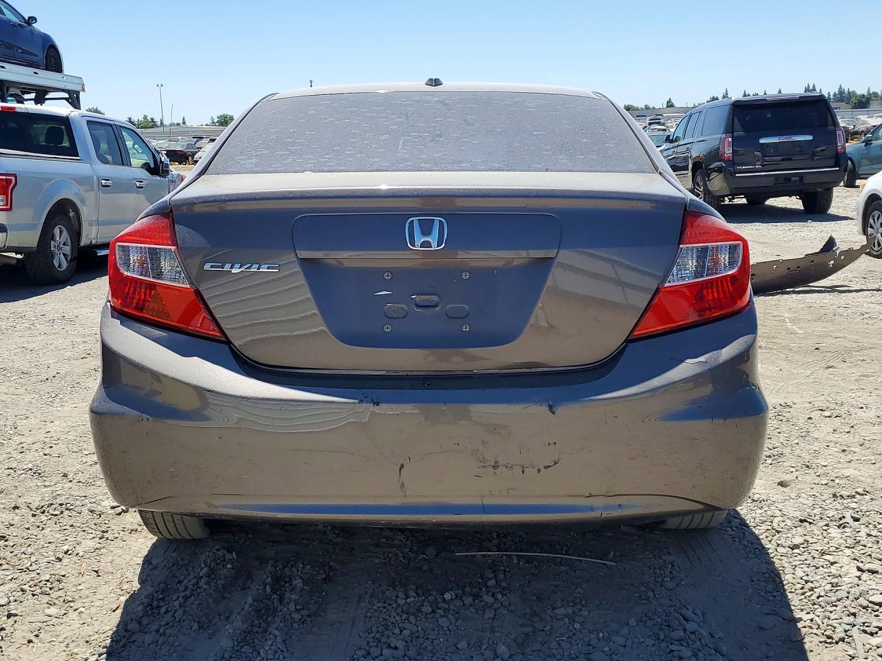 2012 Honda Civic Ex - Фото 6