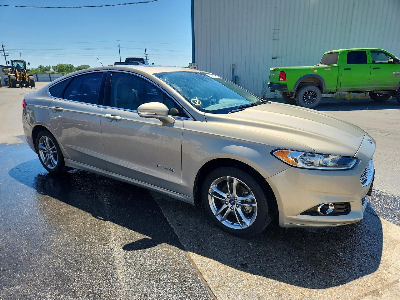 2015 Ford Fusion Titanium Hev - Фото 4