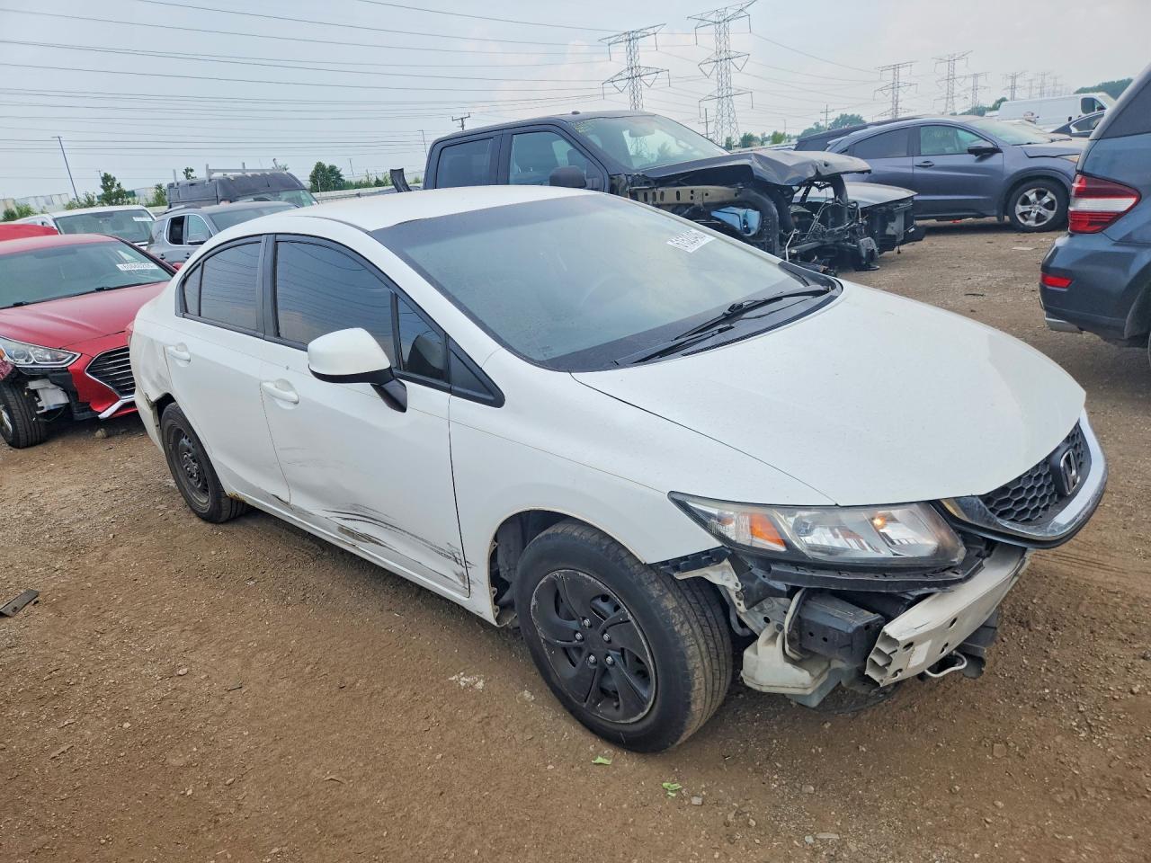 2013 Honda Civic Lx - Фото 4