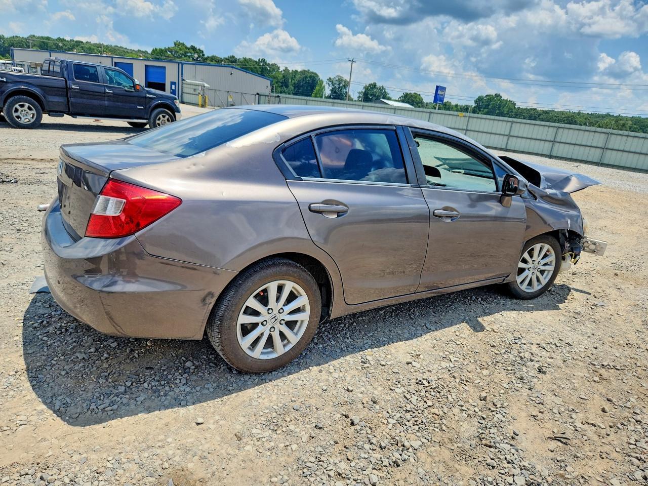 2012 Honda Civic Ex - Фото 3