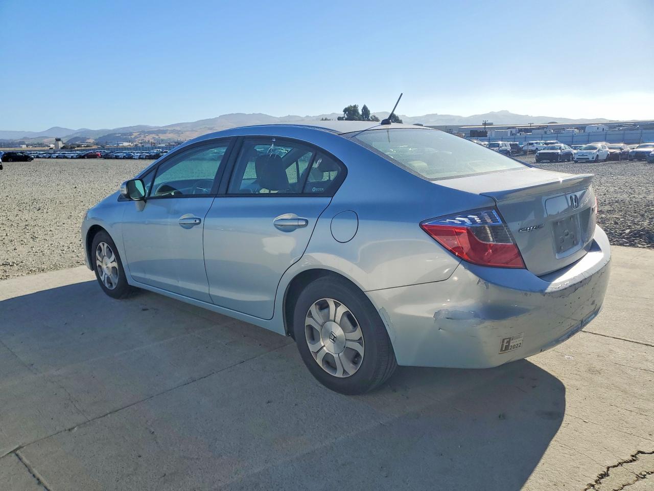 2012 Honda Civic Hybrid L - Фото 2