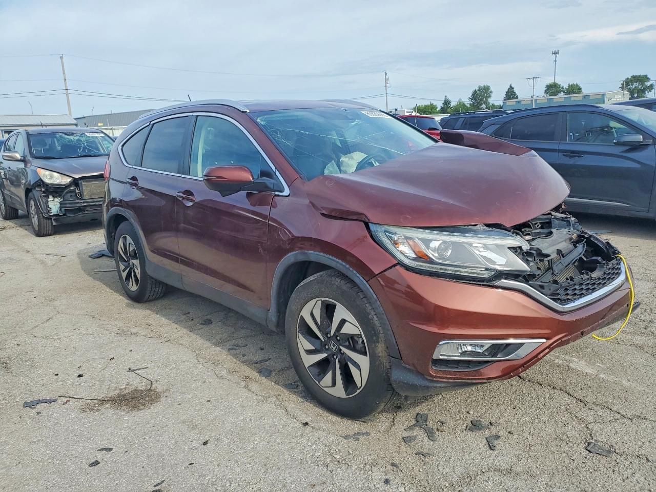 2015 Honda Cr-V Touring - Фото 4