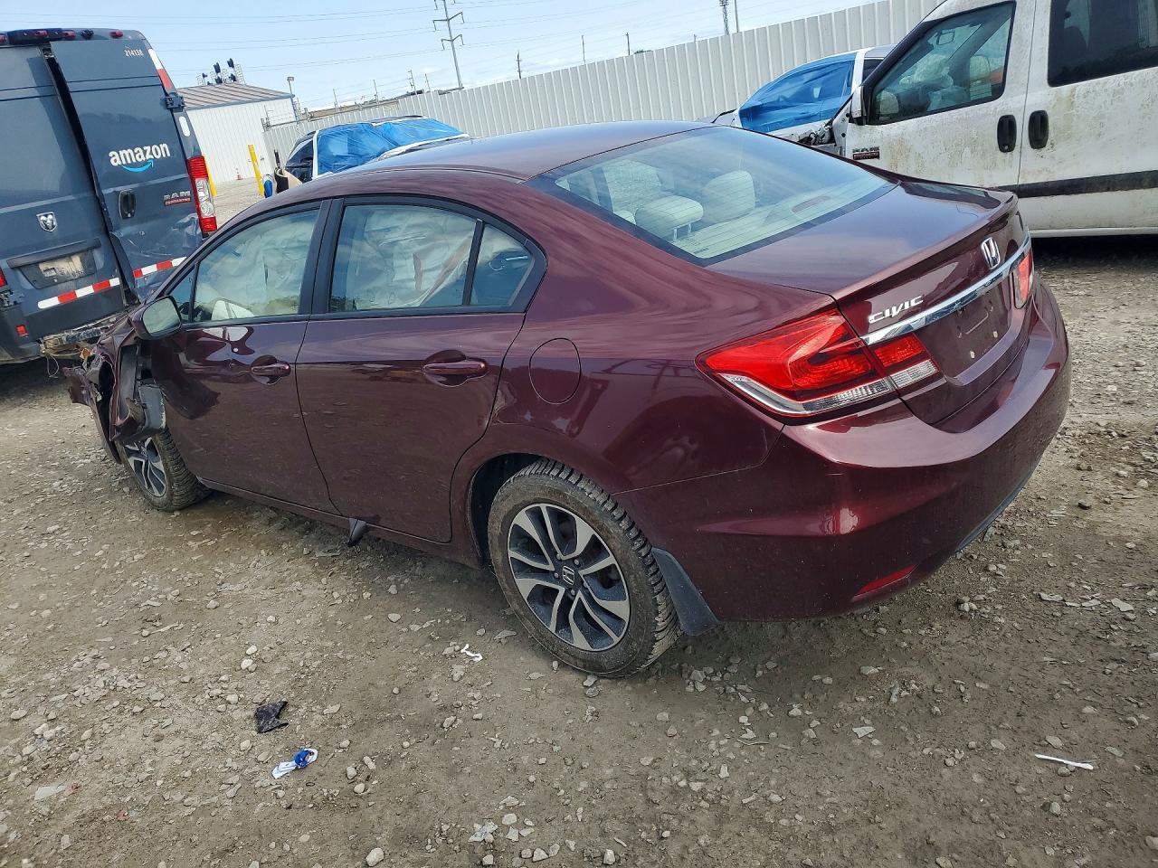 2015 Honda Civic Ex - Фото 2