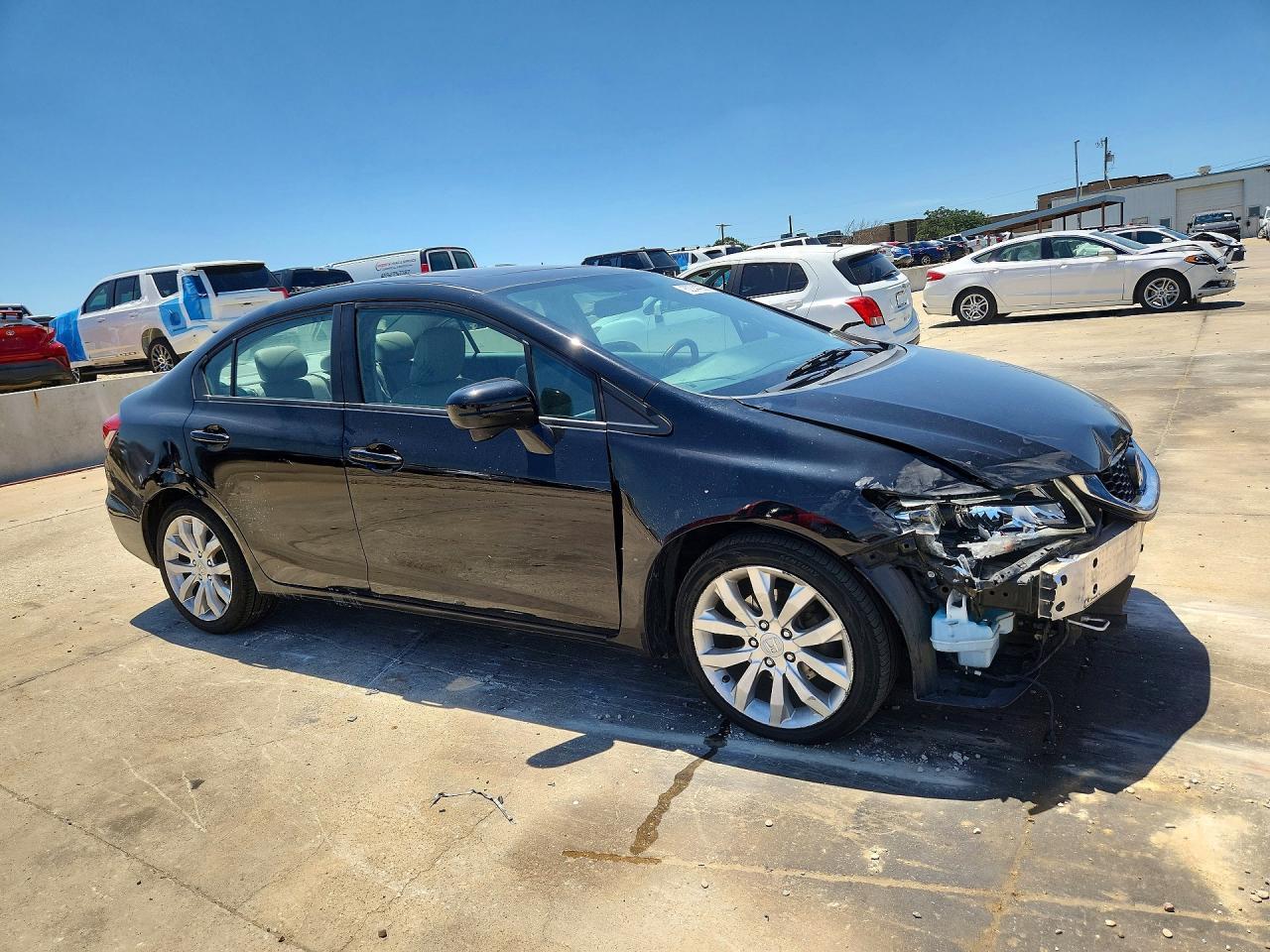 2015 Honda Civic Ex-L - Фото 4