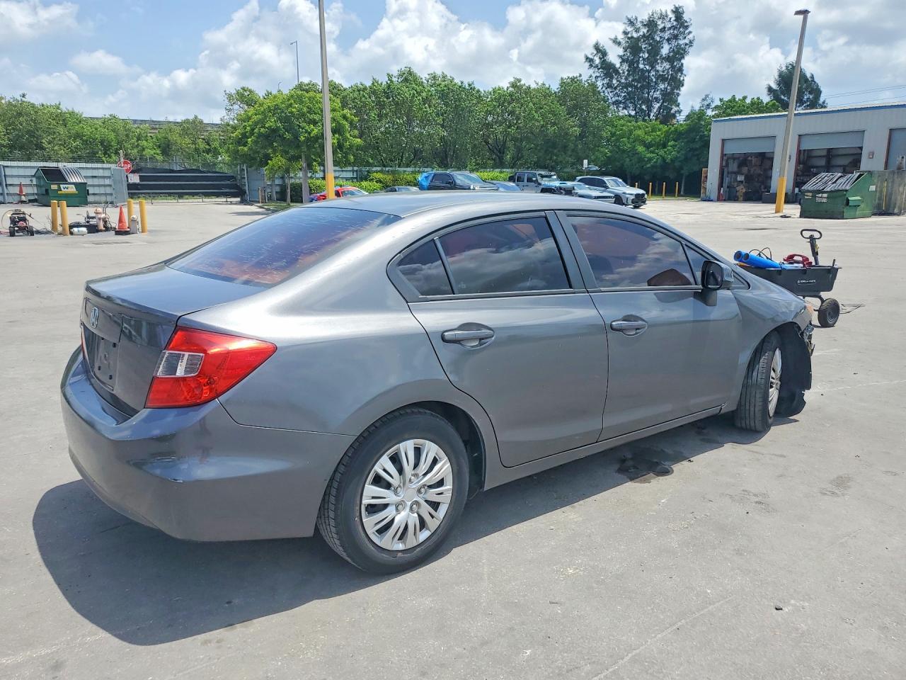 2012 Honda Civic Lx - Фото 3