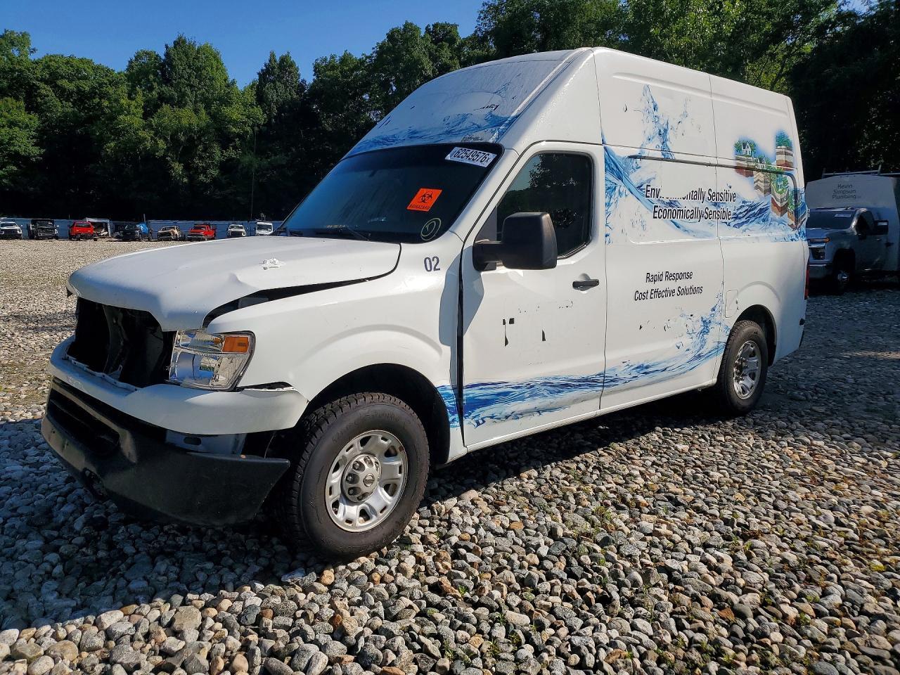 2020 Nissan Nv 2500 Hd Sv Cargo