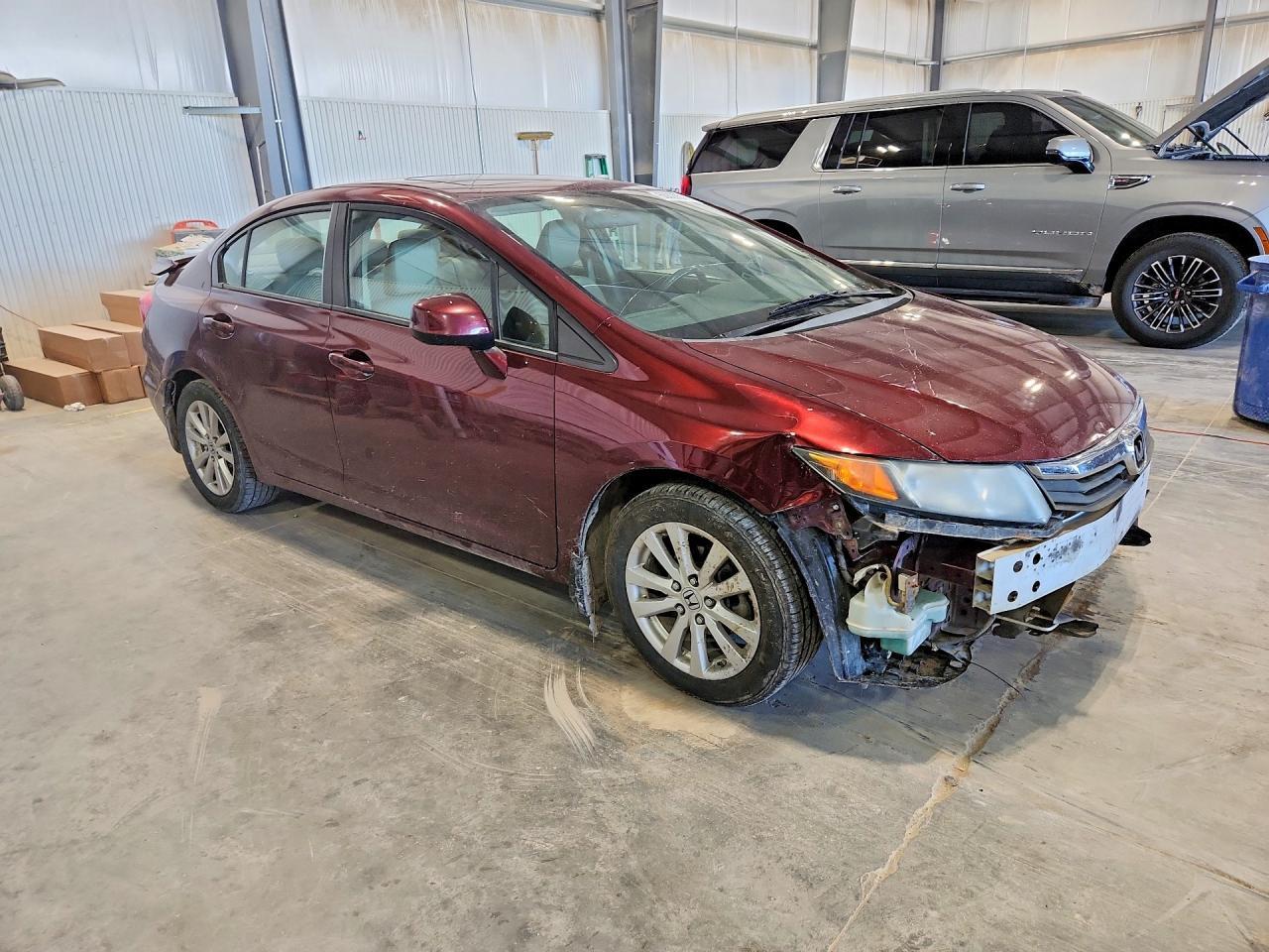 2012 Honda Civic Exl - Фото 4