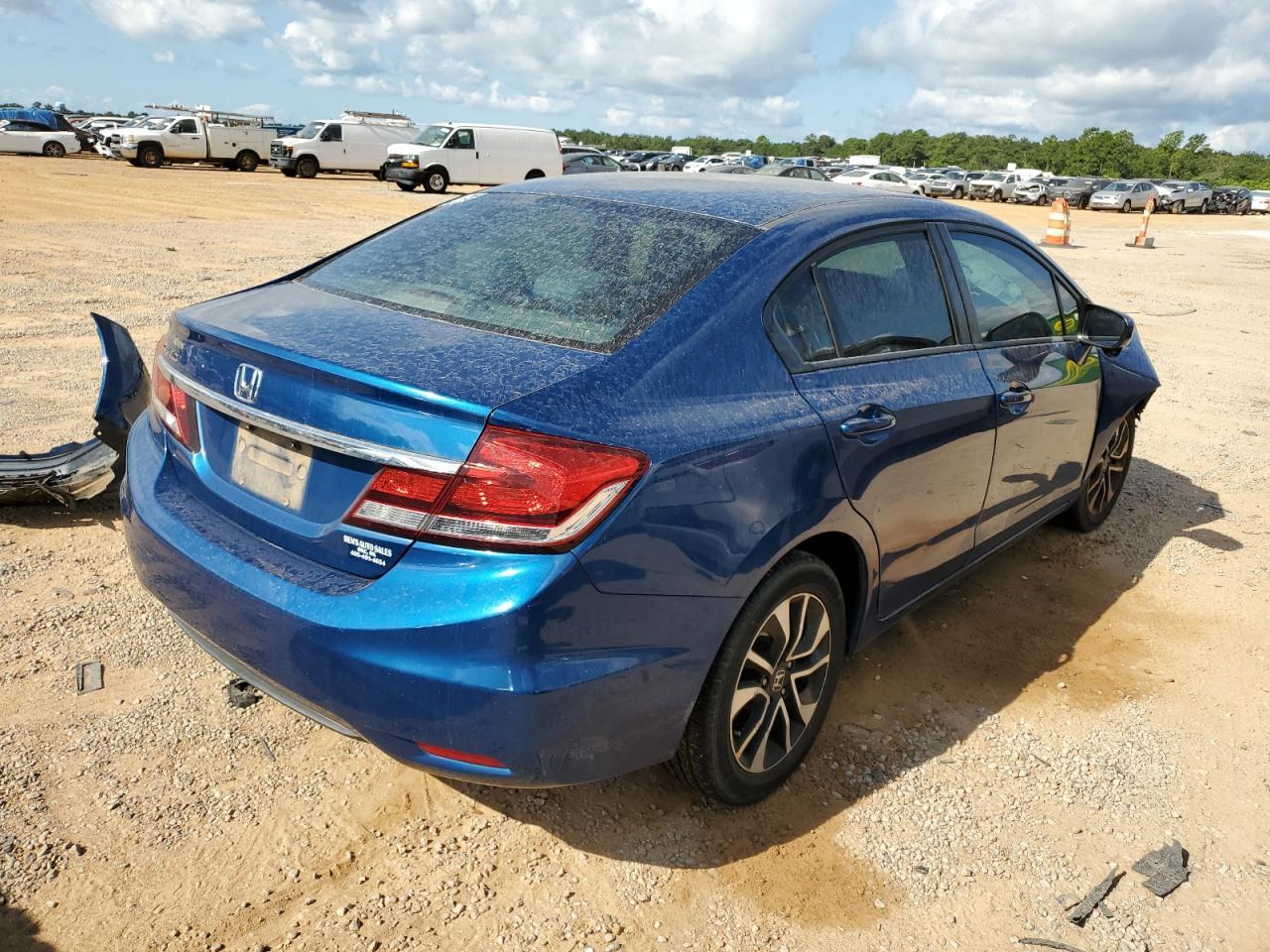 2015 Honda Civic Ex - Фото 3