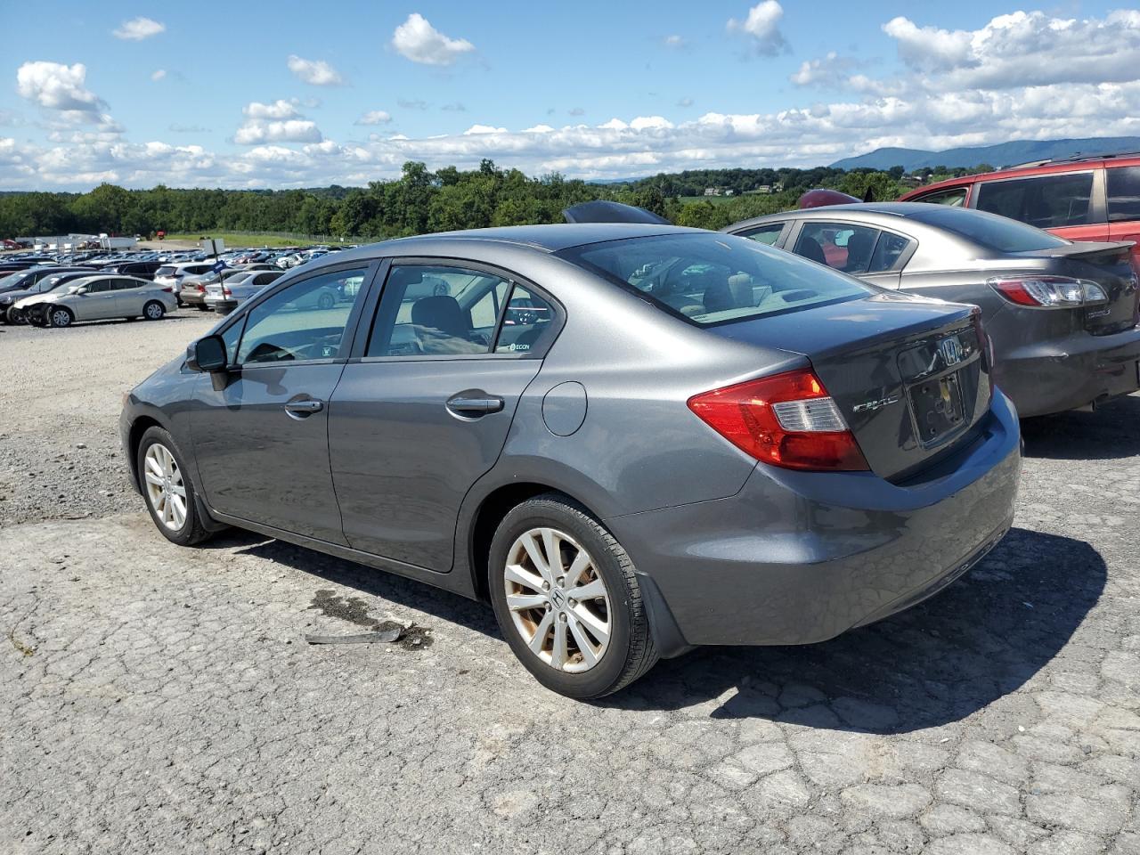2012 Honda Civic Ex - Фото 2