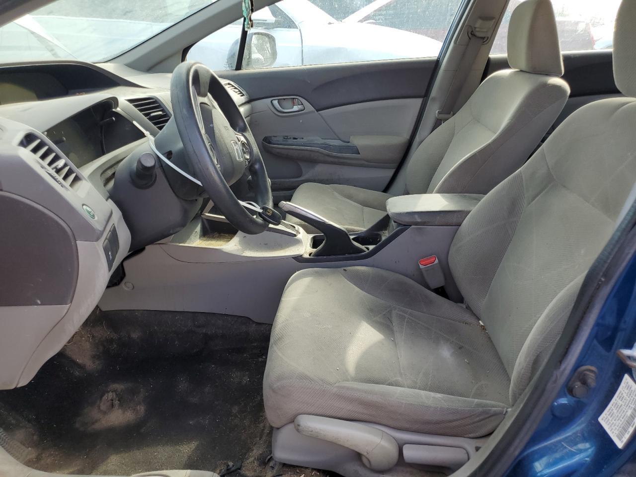 2012 Honda Civic Lx - Фото 7