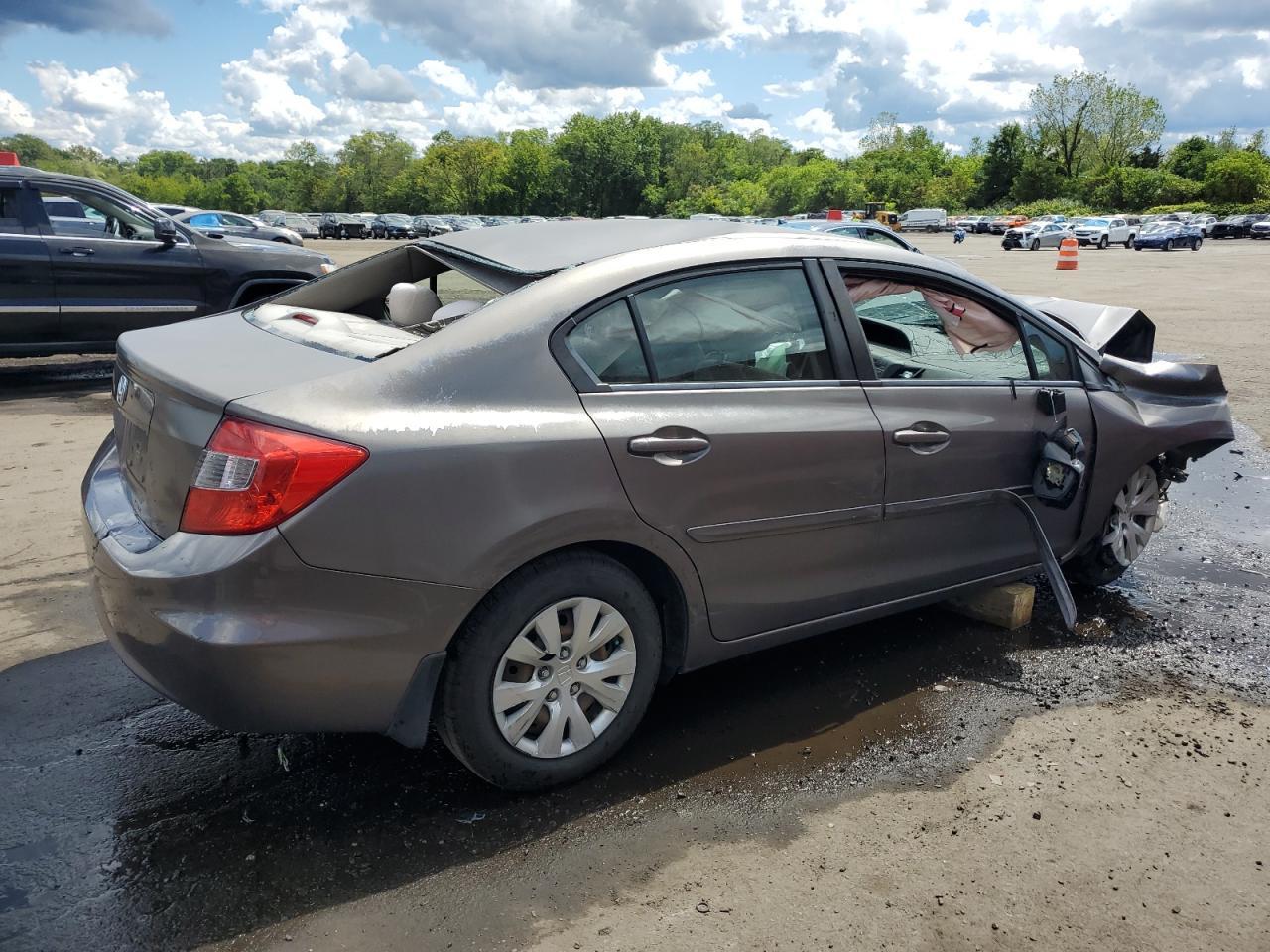 2012 Honda Civic Lx - Фото 3