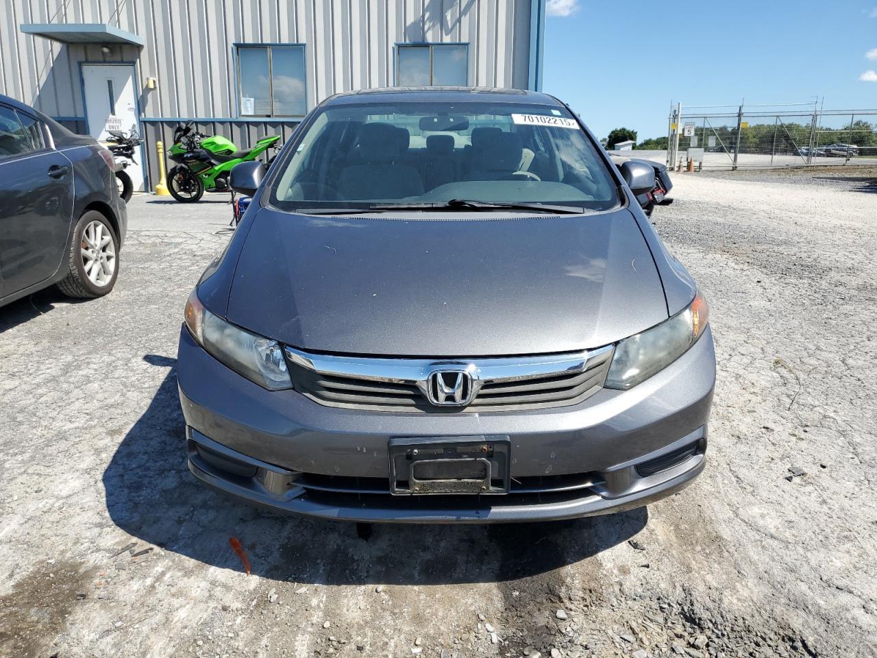 2012 Honda Civic Ex - Фото 5