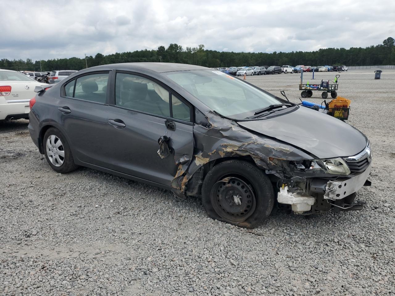 2012 Honda Civic Lx - Фото 4