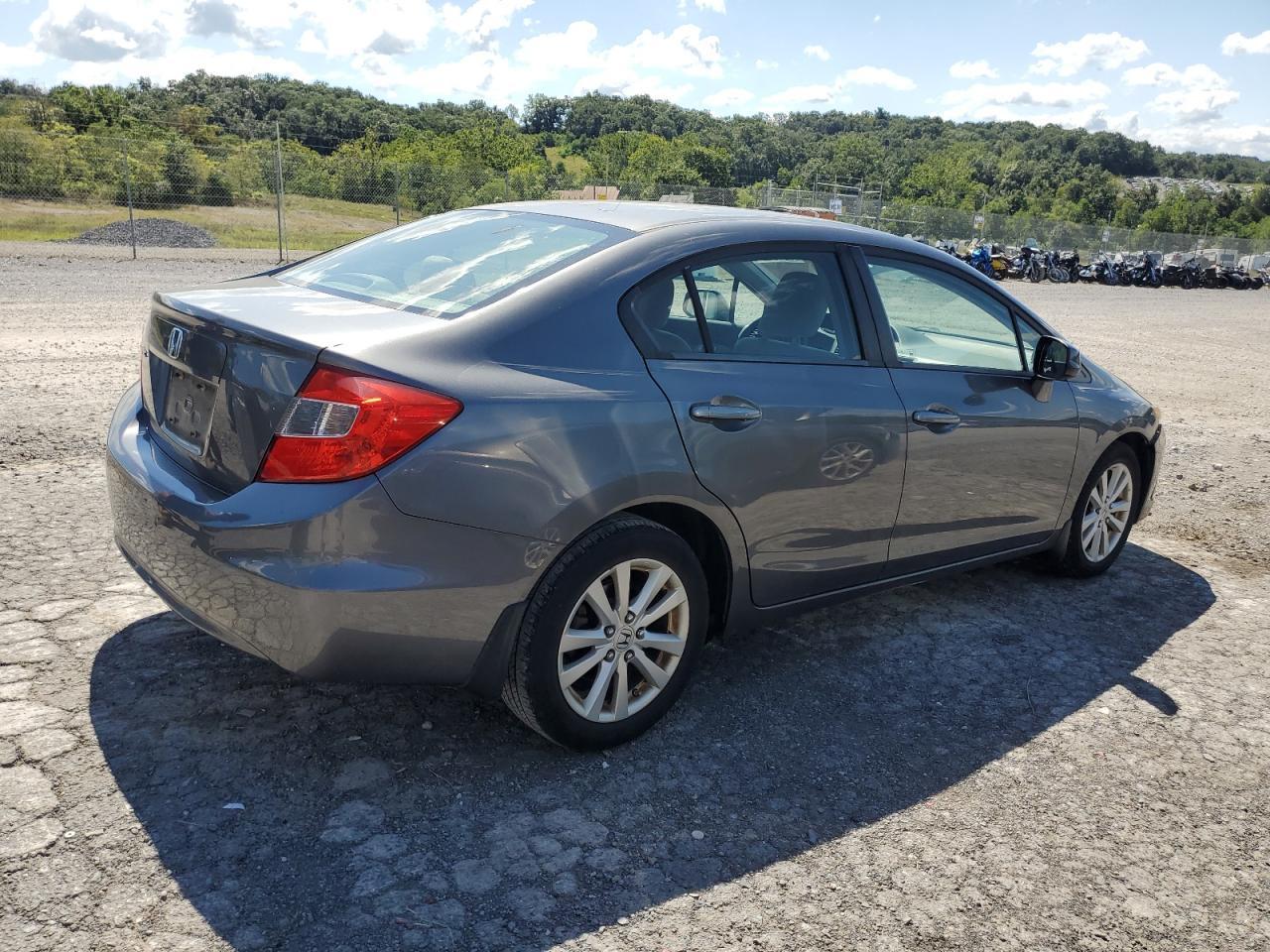 2012 Honda Civic Ex - Фото 3
