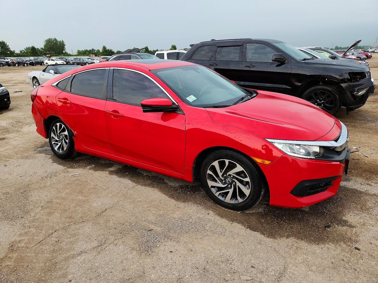 2017 Honda Civic Ex - Фото 4