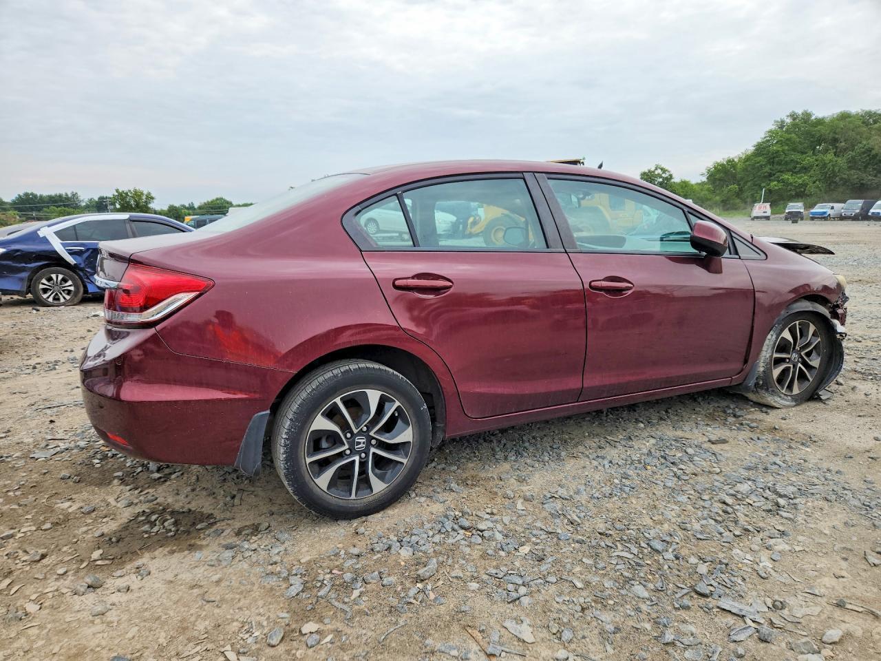 2013 Honda Civic Ex - Фото 3