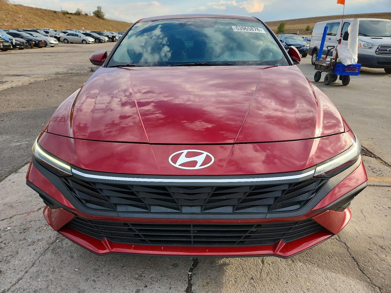 2025 Hyundai Elantra Hybrid Blue - Фото 5