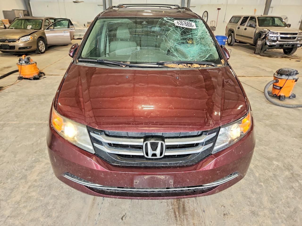 2014 Honda Odyssey Exl - Фото 5