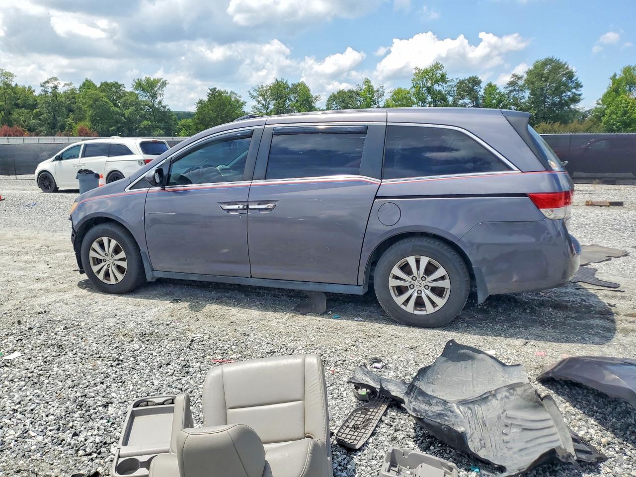 2015 Honda Odyssey Exl - Фото 2