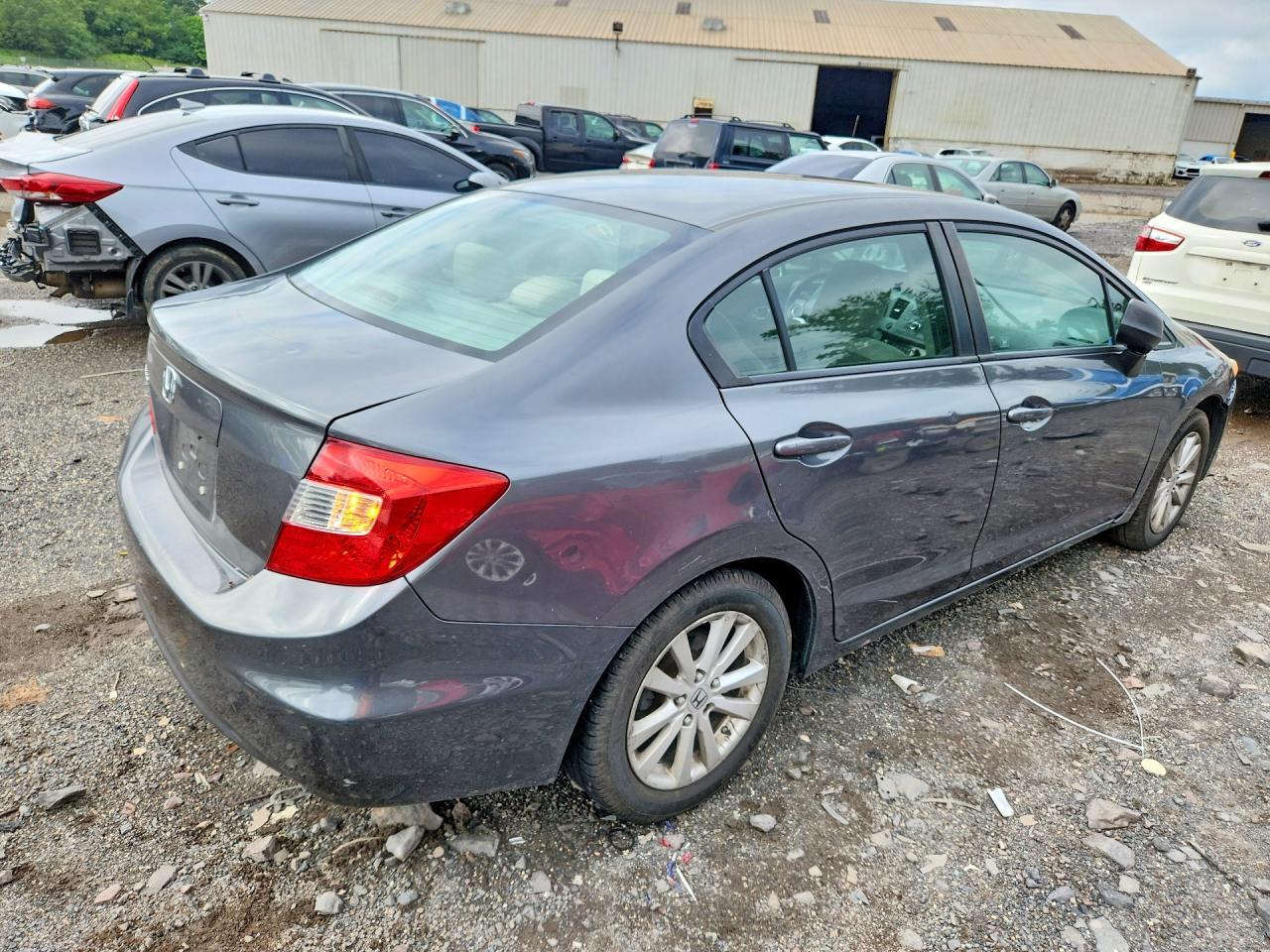 2012 Honda Civic Ex - Фото 3