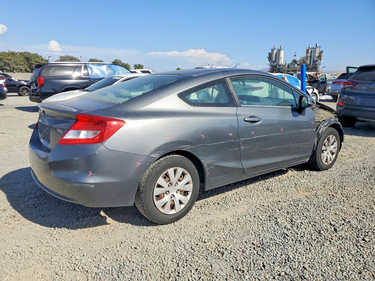 2012 Honda Civic Lx - Фото 3