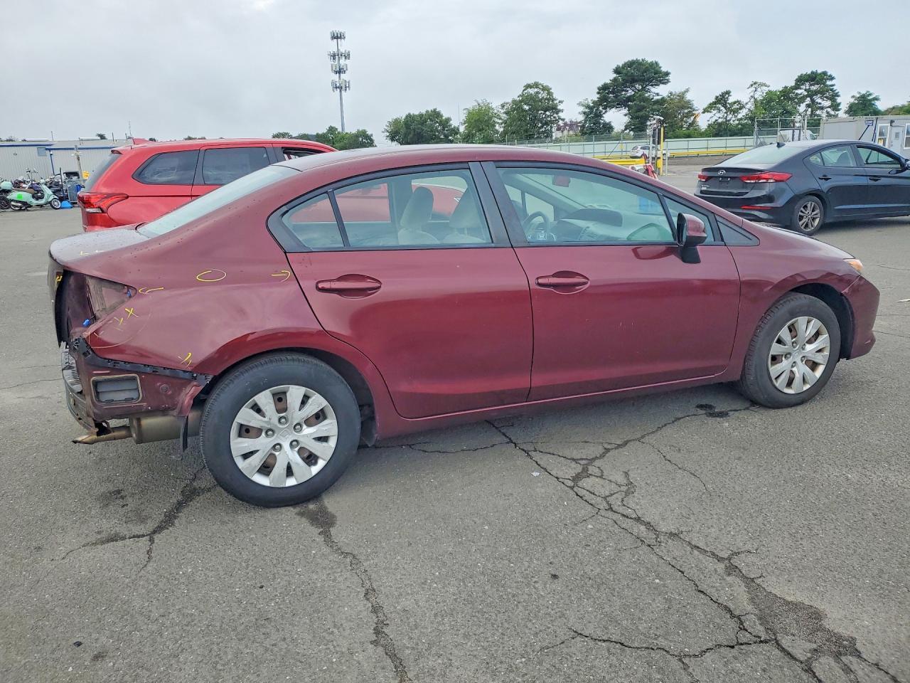 2012 Honda Civic Lx - Фото 3