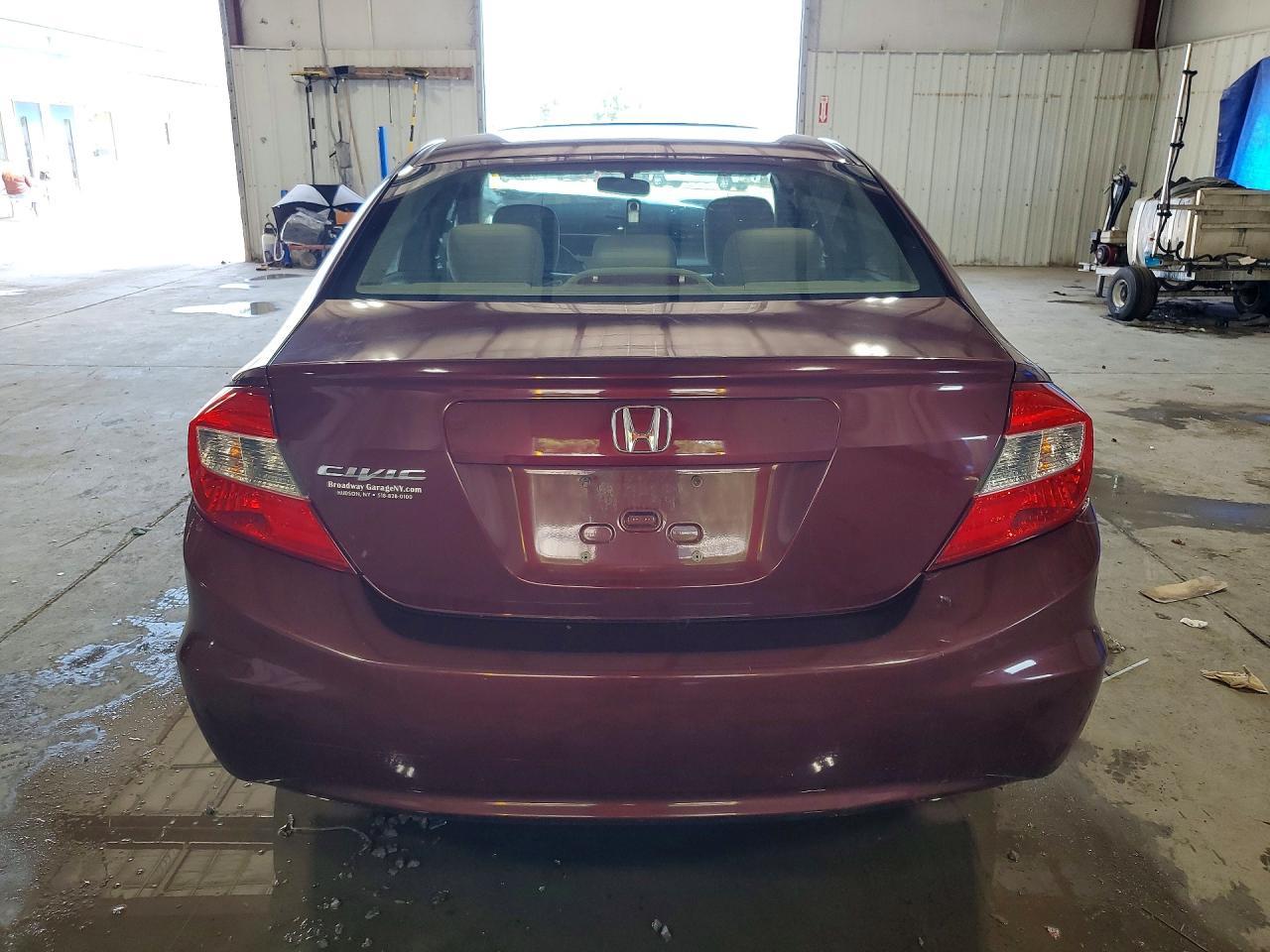 2012 Honda Civic Ex - Фото 6