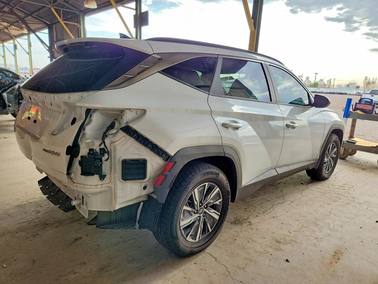 2022 Hyundai Tucson Blue - Фото 3
