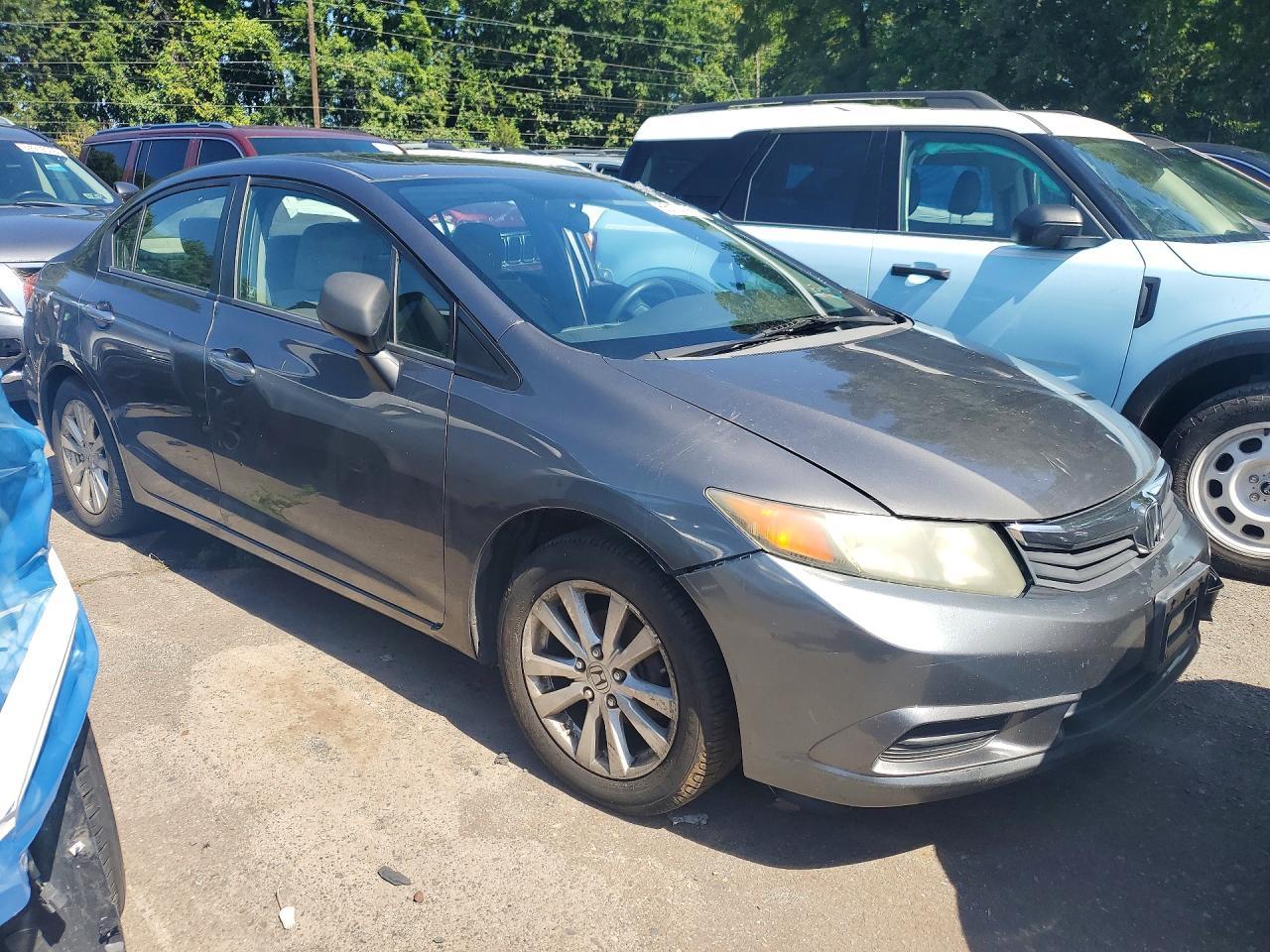 2012 Honda Civic Ex - Фото 4