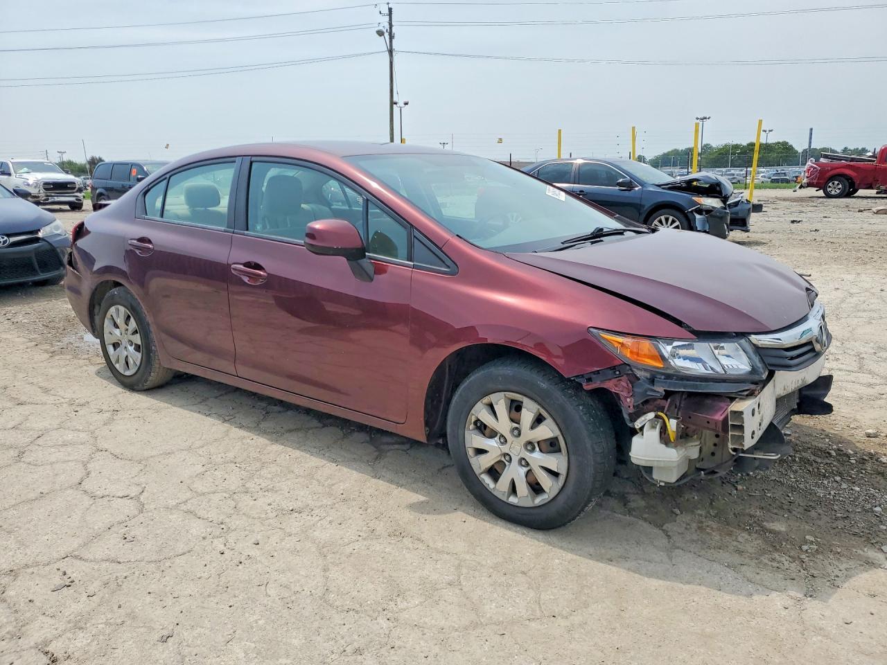 2012 Honda Civic Lx - Image 4
