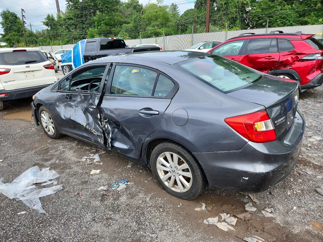 2012 Honda Civic Ex - Фото 2