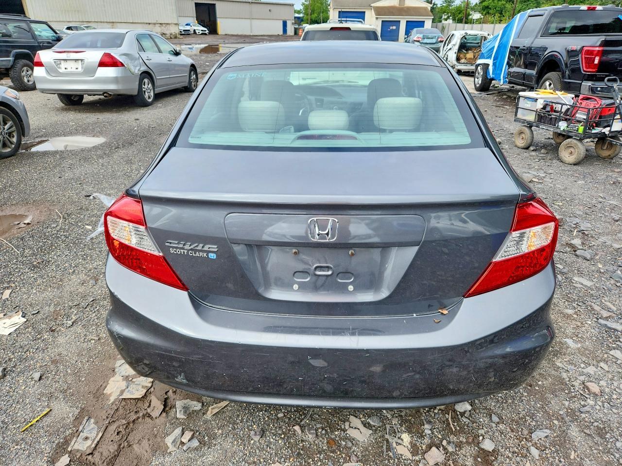 2012 Honda Civic Ex - Фото 6