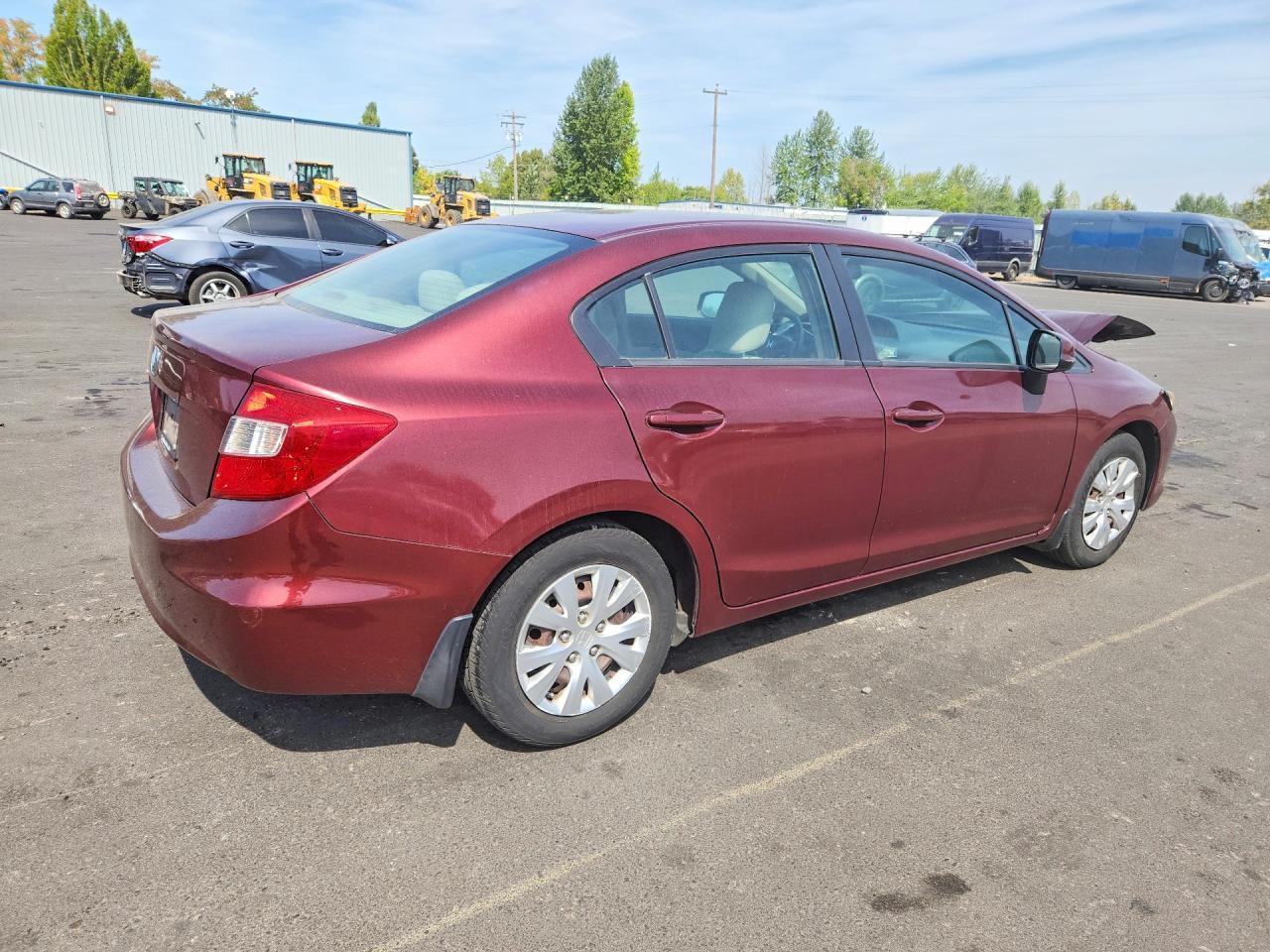 2012 Honda Civic Lx - Фото 3